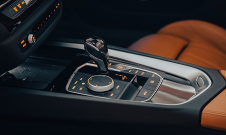 Cockpit test van een auto